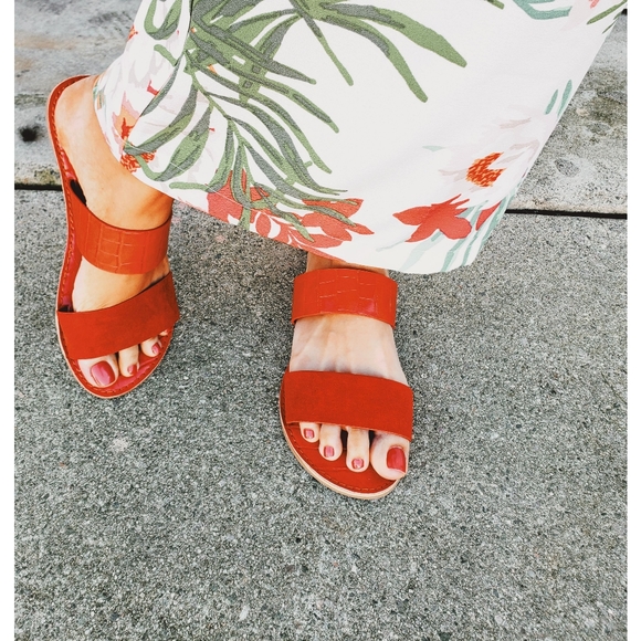 🚨The Señorita// brick 2 strap sandal - Picture 4 of 5